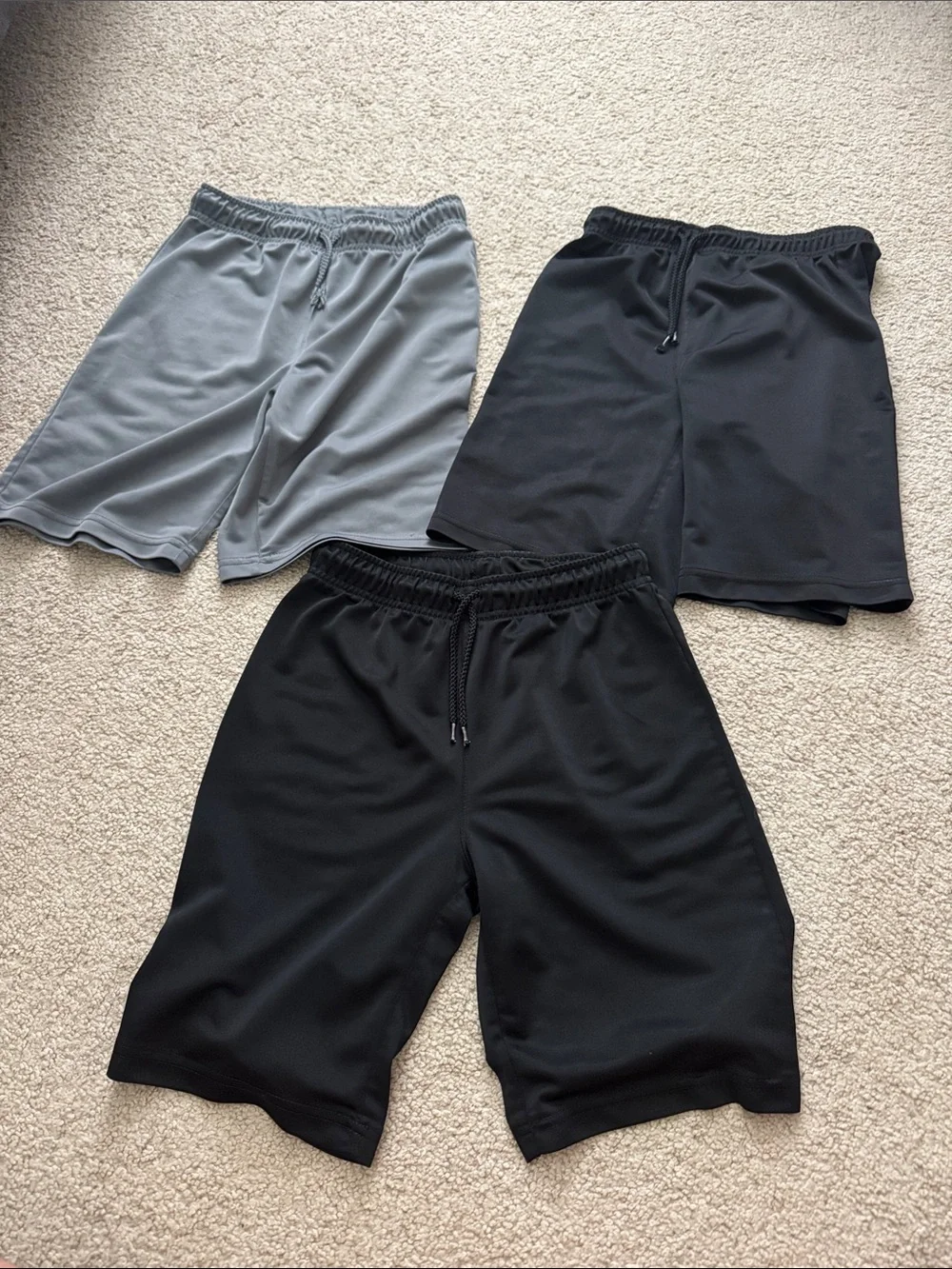 (3) Children’s Place Athletic Shorts size M 7/8